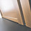 Spacepro Shaker 1-Door Sliding Wardrobe Door Oak Frame Oak Panel 610mm x 2260mm