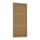 Spacepro Shaker 1-Door Sliding Wardrobe Door Oak Frame Oak Panel 610mm x 2260mm