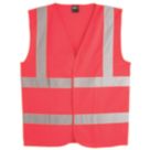 Pro RTX High Visibilty  Waistcoat Red Large 44" Chest