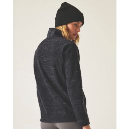 Regatta Mayse Full Zip Womens Fleece Black Size 20