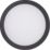 Luceco Circulus Outdoor Round LED Bulkhead Black 16/20/24W 2650/2750/2900lm
