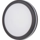 Luceco Circulus Outdoor Round LED Bulkhead Black 16/20/24W 2650/2750/2900lm