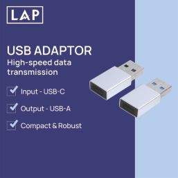 LAP USB-A to USB-C Adaptor
