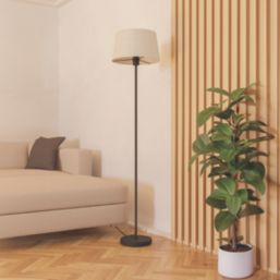 Eglo Febres Floor Lamp Black/White