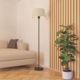 Eglo Febres Floor Lamp Black/White