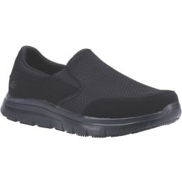Skechers McAllen  Size 9  Black  Slip-On Occupational Work Shoes