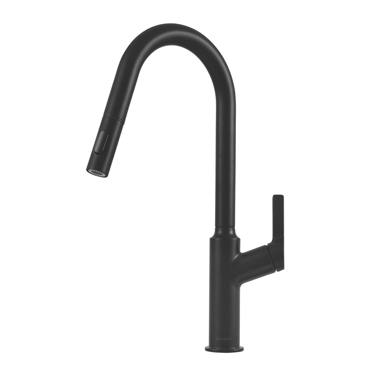 Clearwater Karuma KAR20MB Single Lever Tap with Twin Spray Pull-Out Matt Black (693FJ)