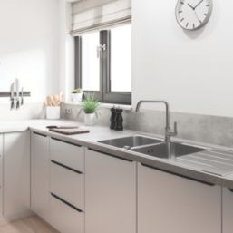 Grohe QuickFix Start  U-Spout Kitchen Tap Supersteel