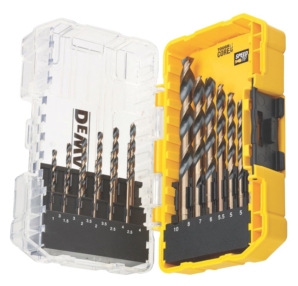 Screwfix hss deals drill bit set