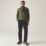 Regatta Frankie Half Zip Fleece Dark Khaki/Black  Small 37-38" Chest