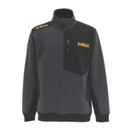DEWALT Redland Sweatshirt Grey / Black Large 42-44" Chest