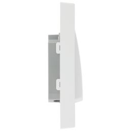 British General 900 Series 20A 16AX 1-Gang 2-Way Wide Rocker Switch  White