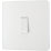 British General Evolve 20 A  16AX 1-Gang 2-Way Light Switch  Pearlescent White with White Inserts