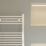 Flomasta 800mm x 500mm 925BTU Chrome Flat  Towel Radiator