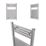 Flomasta 800mm x 500mm 925BTU Chrome Flat  Towel Radiator