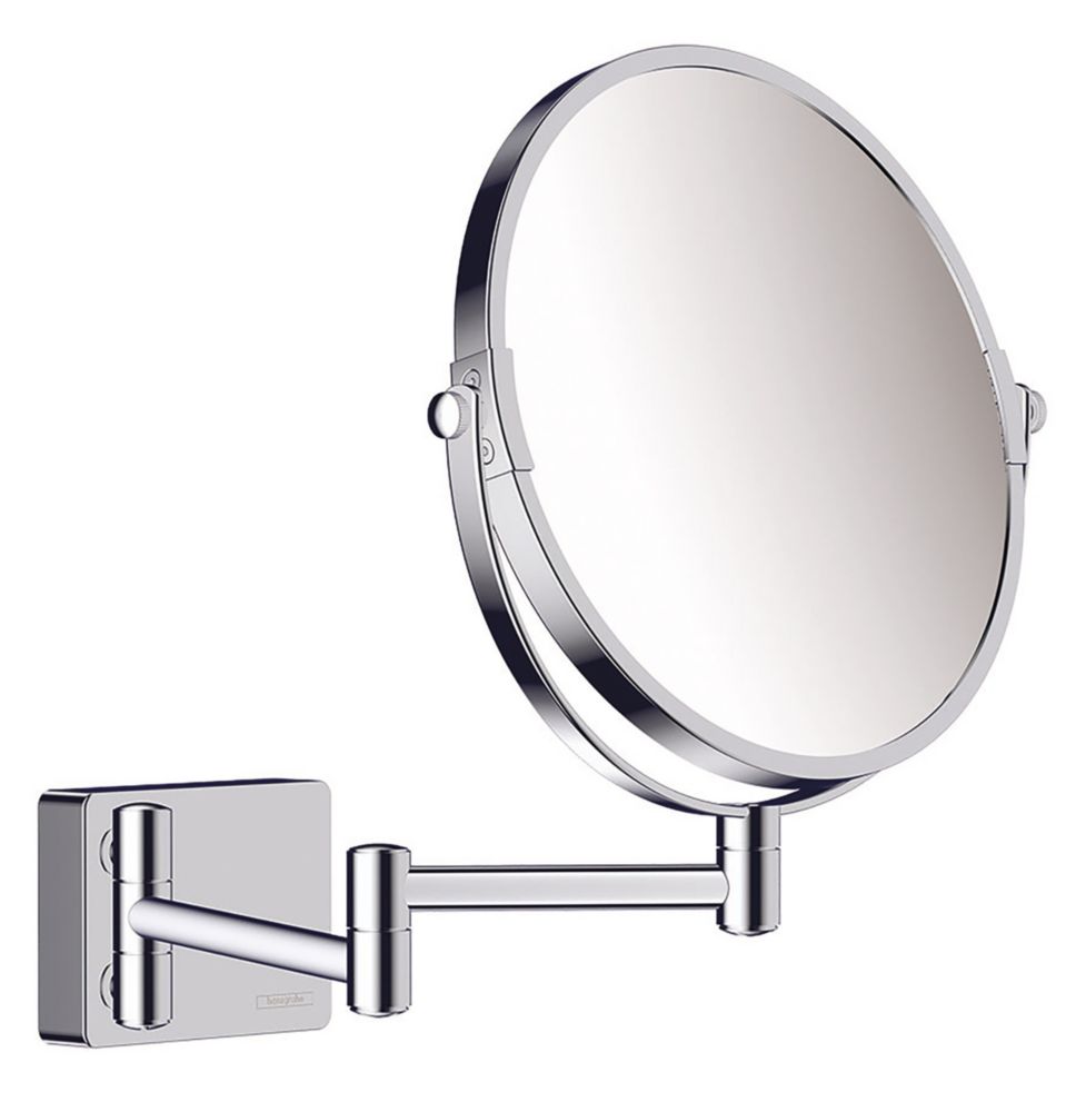 Hansgrohe AddStoris Shaving Mirror Chrome 208mm x 344mm x 283mm