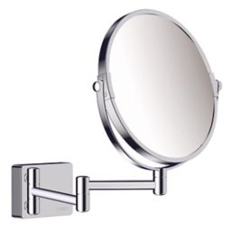 Hansgrohe AddStoris Shaving Mirror Chrome 208mm x 344mm x 283mm