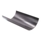 FloPlast RG3AG uPVC Half Round Gutter Anthracite Grey 112mm x 3m
