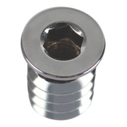Smith & Locke  39mm Sash Stops Polished Chrome 10 Pack