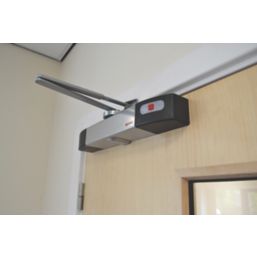 Agrippa Wireless Sound-Activated Door Closer Silver