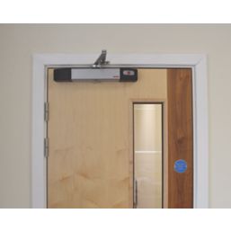 Agrippa Wireless Sound-Activated Door Closer Silver