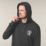 Hard Yakka Heritage Icon Lightweight  Hooded Sweatshirt Charcoal Small 29" Chest