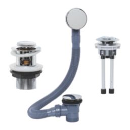 ETAL Chrome Click‑Clack Bath & Basin Waste Pack