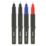 TRACER  Extra Fine Tip Mixed Colours Permanent Marker 4 Pack
