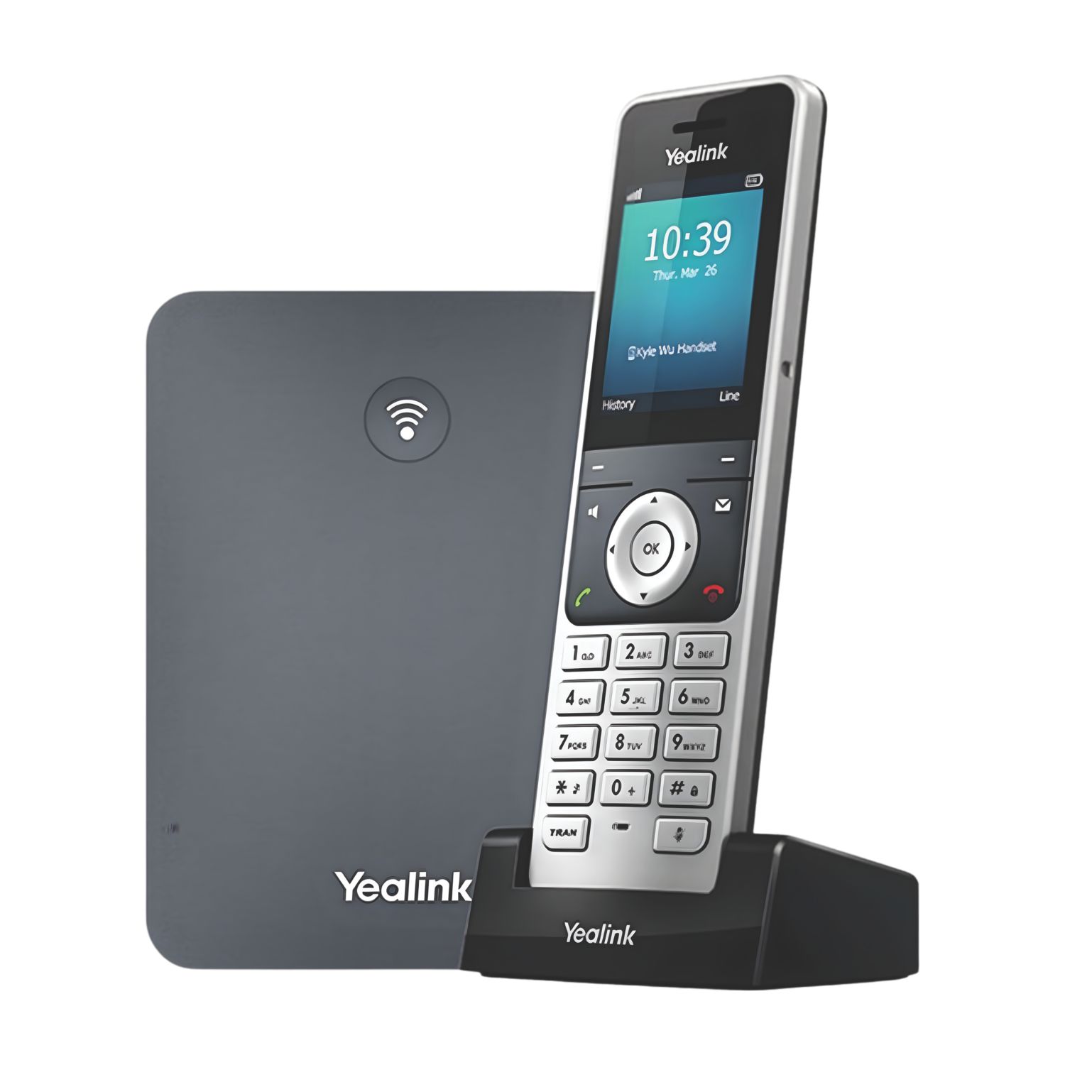 Yealink W76P 10-Line DECT Phone & W70B Base Station (694EU)