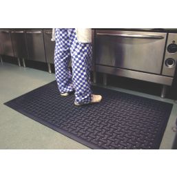 COBA K-Mat Anti-Fatigue Floor Mat Black 1.5m x 0.9m x 9mm