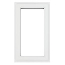 Crystal  Left-Hand Opening Clear Triple-Glazed Casement White uPVC Window 610mm x 1115mm