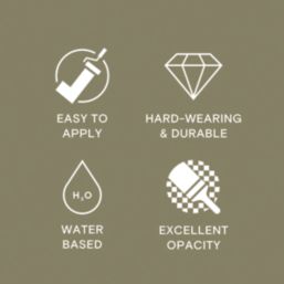 LickPro Max+ 2.5Ltr Green 19 Matt Emulsion  Paint