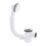McAlpine Adjustable Bath Trap With White Click‑Clack Waste/Plug