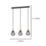 Eglo Palmorla Pendant Light Black & Brown