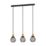 Eglo Palmorla Pendant Light Black & Brown