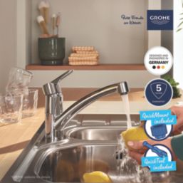 Grohe Start Eco Kitchen Mono Mixer Tap Chrome