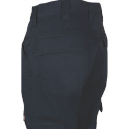 Dickies Everyday Flex Womens Work Trousers Navy Blue Size 10 31" L