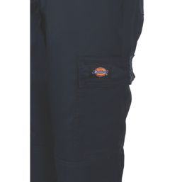 Dickies Everyday Flex Womens Trousers Navy Blue Size 10 31" L