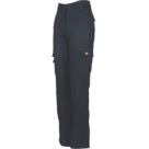 Dickies Everyday Flex Womens Work Trousers Navy Blue Size 10 31" L