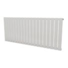 Ximax Oceanus 600mm x 1420mm 2584BTU White Horizontal Designer Radiator