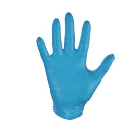 Site SDG102 Nitrile Powder-Free Disposable Gloves Blue Large 100 Pack