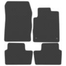 Car Mat Co. Nissan Juke 2019 on Rubber Car Mats 4 Piece Set