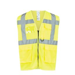 Site Ruckwood Hi-Vis Waistcoat Yellow Large / X Large 50" Chest