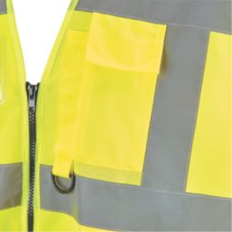 Site Ruckwood Hi-Vis Waistcoat Yellow Large / X Large 50" Chest