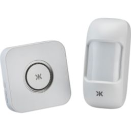 Knightsbridge DC016 Plug-In Wireless Door Chime Kit White