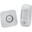 Knightsbridge DC016 Plug-In Wireless Door Chime Kit White