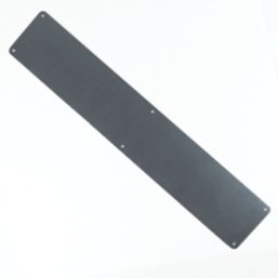 FENCEMATE  Black Aluminium Anti-Slip Plate 635mm x 115mm x 1.5mm
