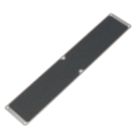 FENCEMATE  Black Aluminium Anti-Slip Plate 635mm x 115mm x 1.5mm