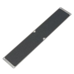FENCEMATE  Black Aluminium Anti-Slip Plate 635mm x 115mm x 1.5mm