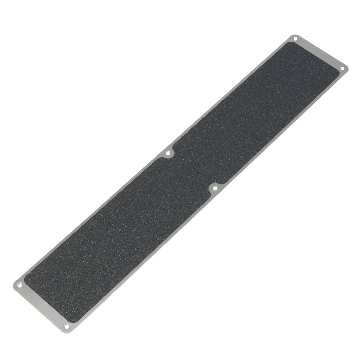 FENCEMATE Black Aluminium Anti-Slip Plate 635mm x 115mm x 1.5mm (694YV)